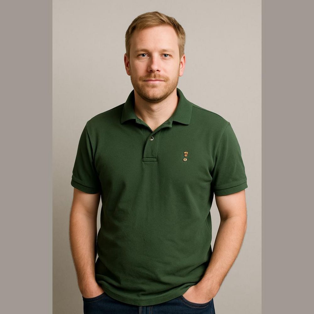 Chaps Ralph Lauren Green Polo Shirt XL Cotton